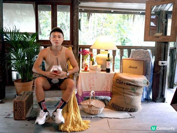 泰國清邁的特色玻璃屋華麗露營住宿+網美打卡藍莓雪糕橘子咖啡店