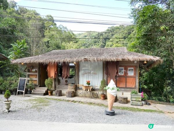 泰國清邁的特色玻璃屋華麗露營住宿+網美打卡藍莓雪糕橘子咖啡店