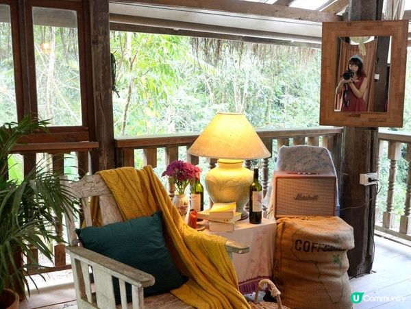 泰國清邁的特色玻璃屋華麗露營住宿+網美打卡藍莓雪糕橘子咖啡店