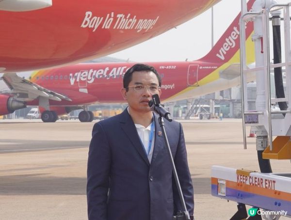 越捷航空營運可持續發展燃料，進一步為綠化全球 首航從越南正式投入服務