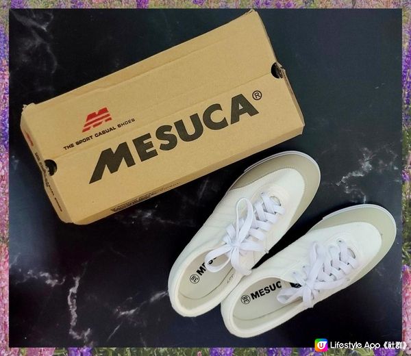 MESUCA 白色運動鞋