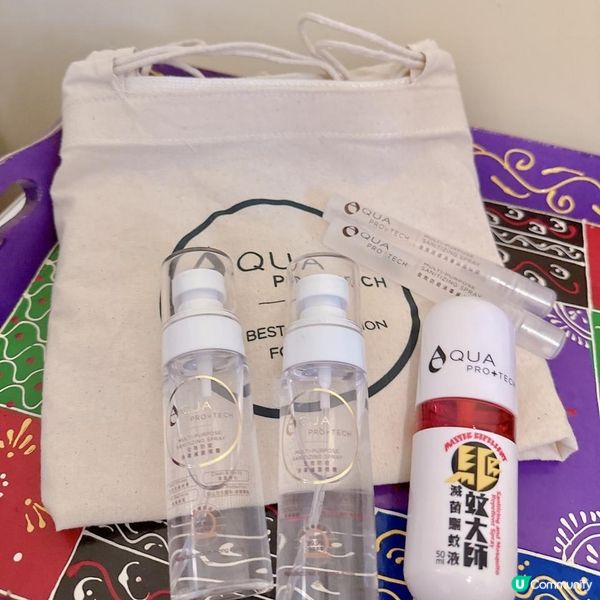 好物分享 — AQUA PRO+ TECH 旅行「MAP Bag」