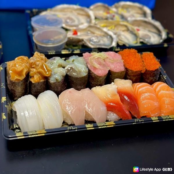 款式多多品嚐鮮味生蠔壽司🍣🦪