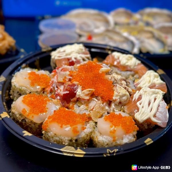 款式多多品嚐鮮味生蠔壽司🍣🦪