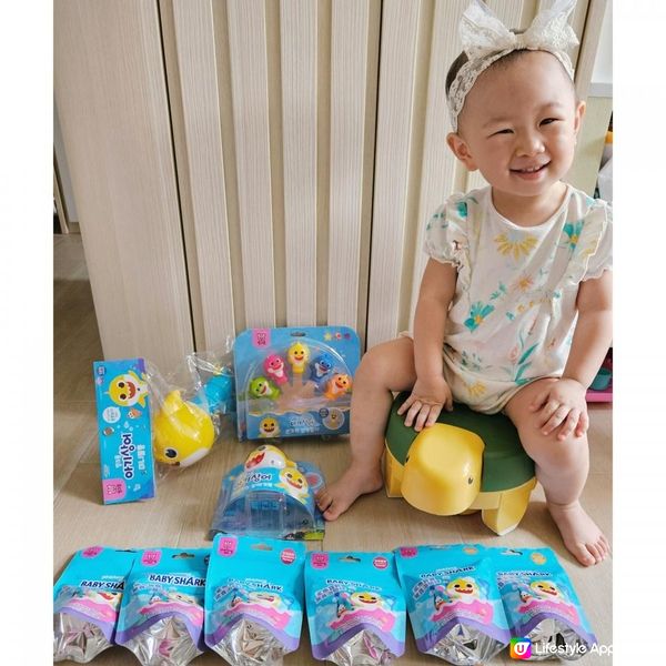 Pinkfong Baby Shark 最新沖涼用品