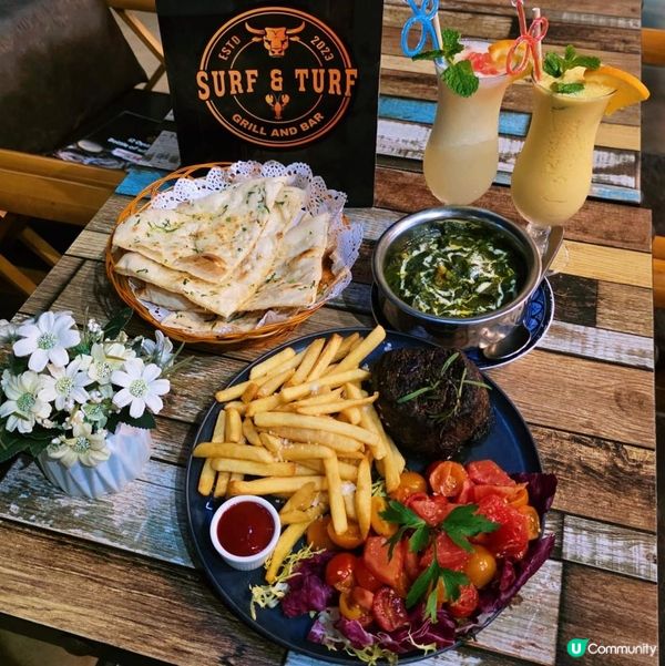 赤柱海風下的樂章．品味牛柳與印度香料的融合魅力