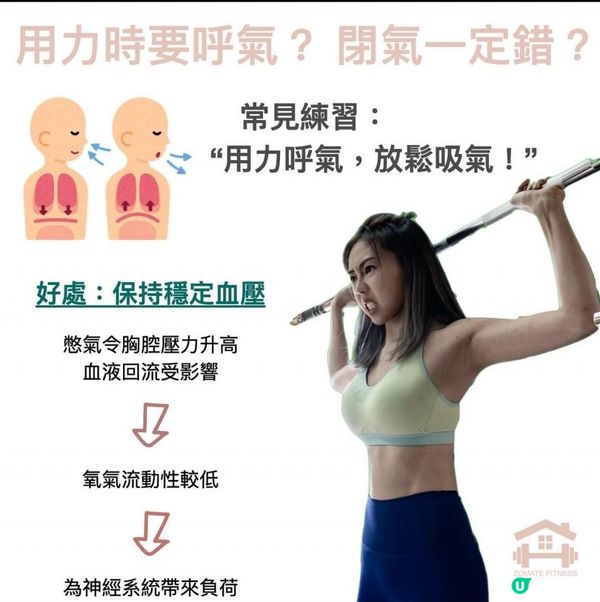 為什麼健身要這樣用力呼氣呢？