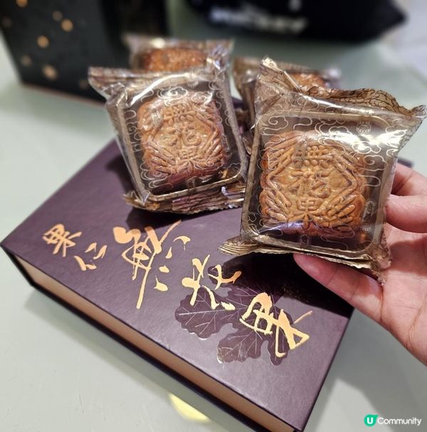 奇華月餅款式多😋 禮盒都可以當燈籠🏮