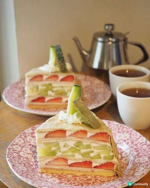 超美味水果千層蛋糕😍😍