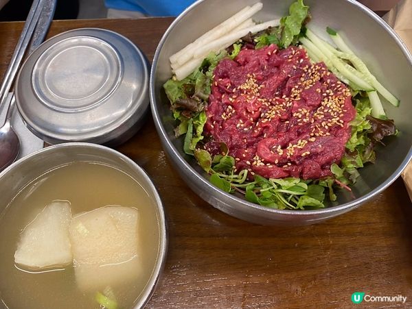 🇰🇷韓國生拌牛肉初體驗！好食必試👍🏻