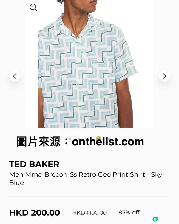 Ted Baker減至$200😍多款@On The List