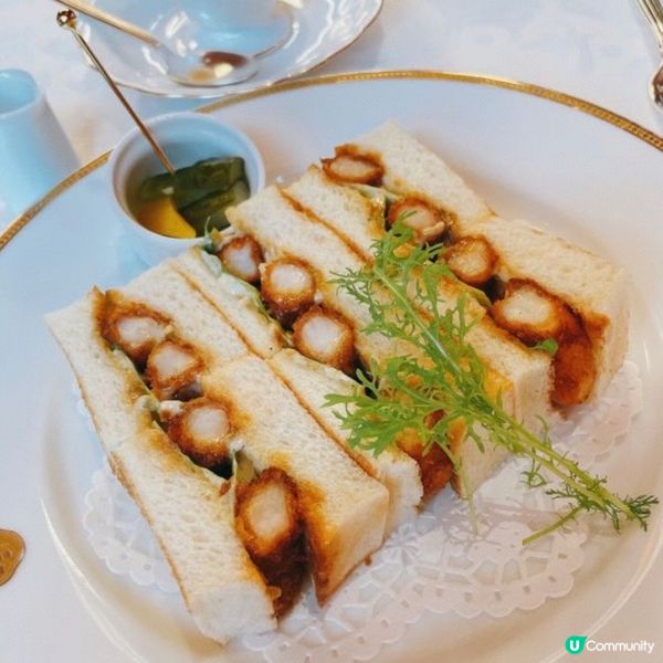 吉列炸蝦扒三文治