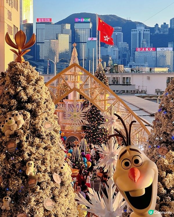 海港城迪士尼聖誕🎄！打卡必去📸！
