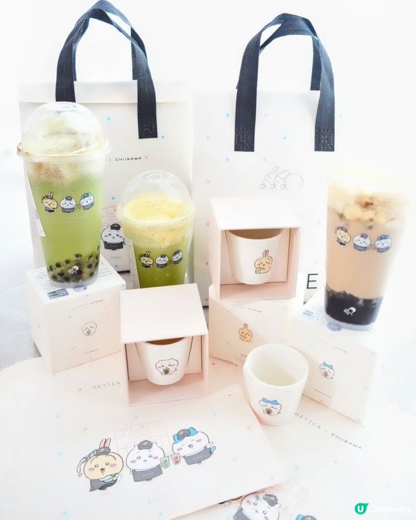 喜茶XChiikawa首次聯乘周邊搶瘋了！