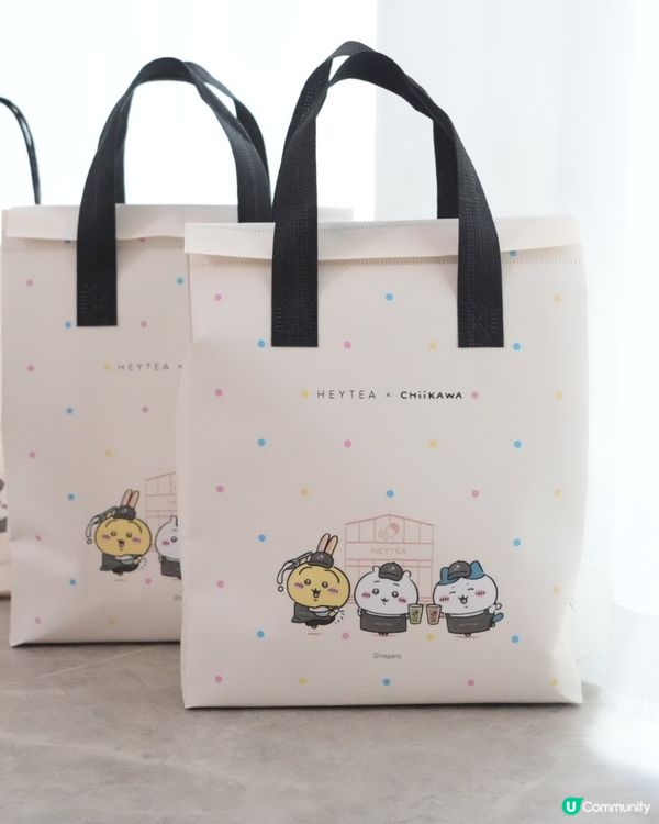 喜茶XChiikawa首次聯乘周邊搶瘋了！