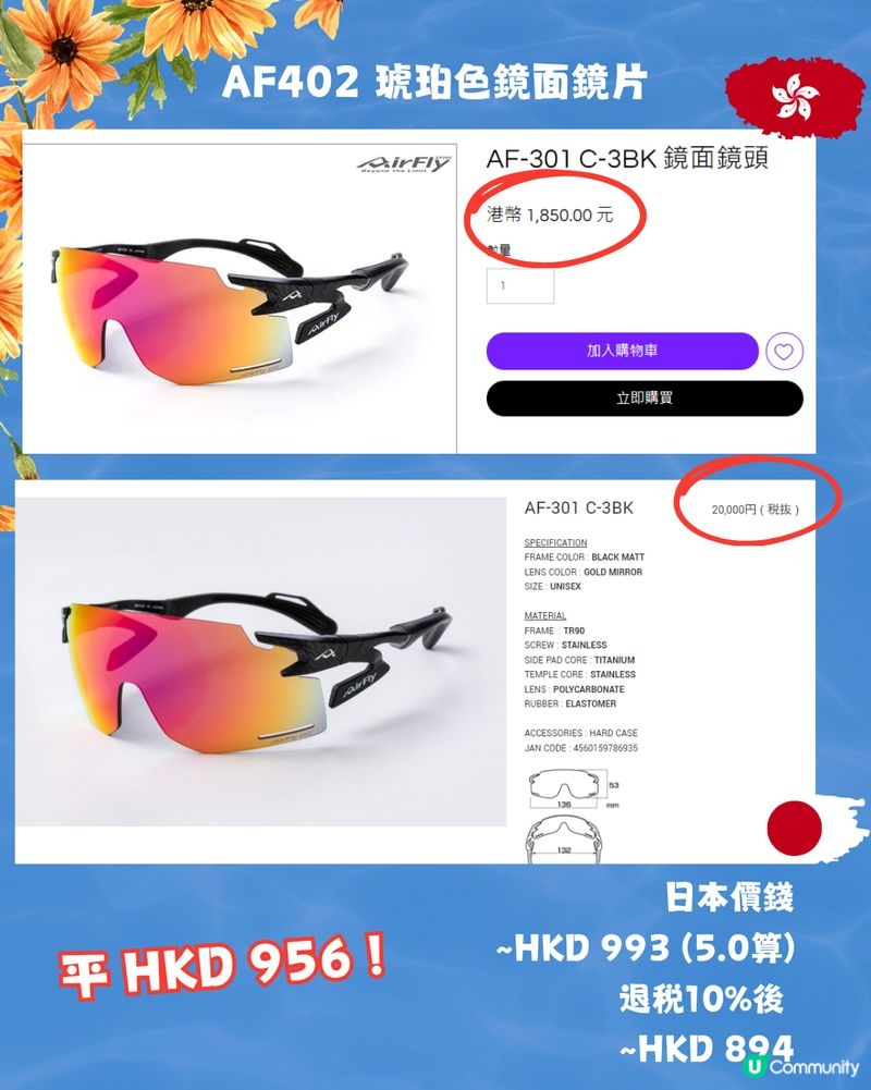 日本平買太陽眼鏡攻略😎日本VS香港價錢‼️平超過$1000😱