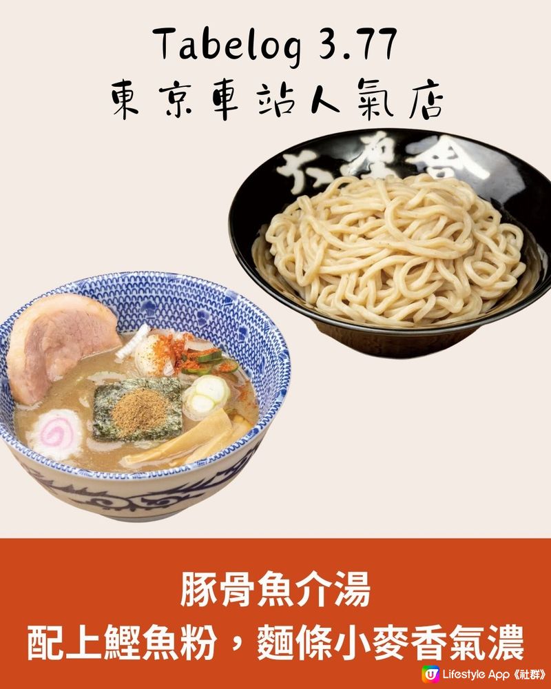 東京8間必食沾麵🍜邊間係日本第一沾麵神店⁉️附店舖地址