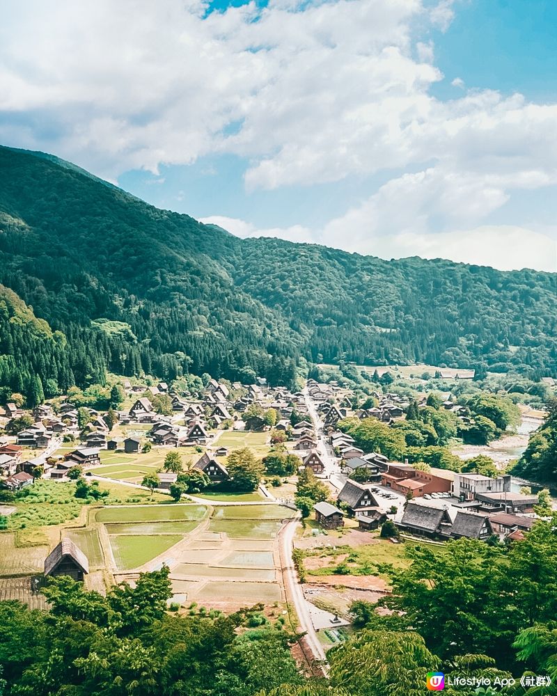 白川鄉四季美景，夏季去都有靚景！