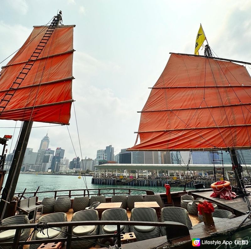 乘坐香港張保仔號Aqua Luna的點心之旅⛵️🥟