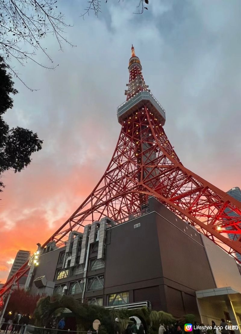 東京鐵塔的日與夜