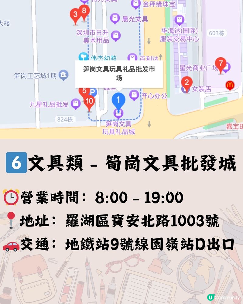 超抵買！深圳8大批發市場合集！附交通教學🚈記得收藏下次去！