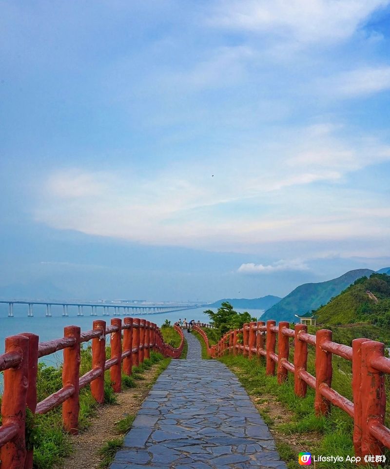 新年個個顧住拜年，我就去左行大澳虎山。