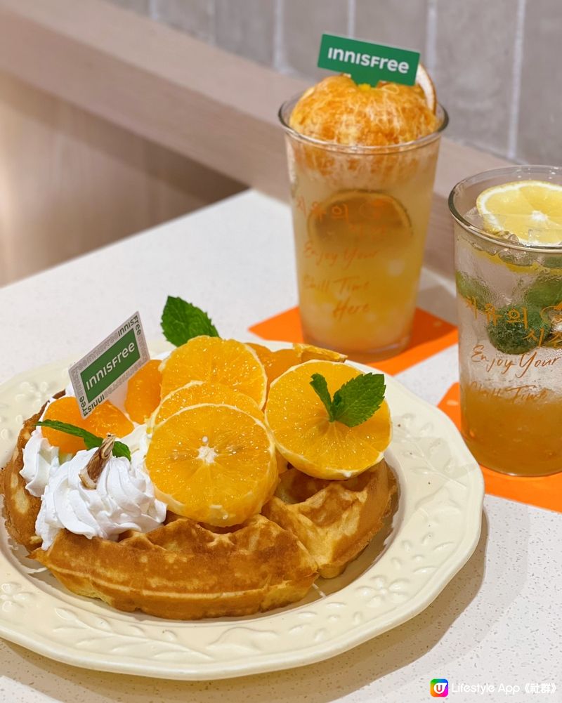 九龍塘韓國濟州cafe🇰🇷🍊🧇✨