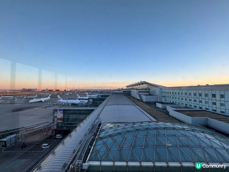 舒適美景+美食@國泰東京羽田 Lounge