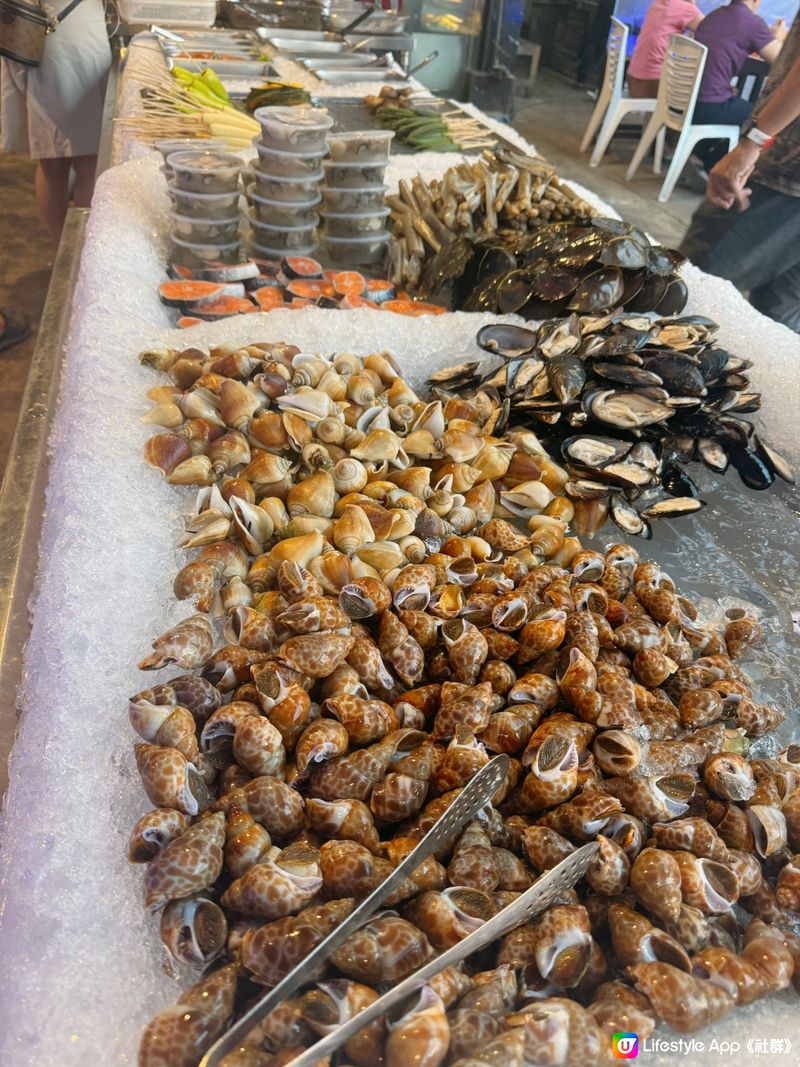 🇹🇭 曼谷必食｜𝐇𝐊$𝟏𝟐𝟎無限時 🦐 生猛海鮮任食