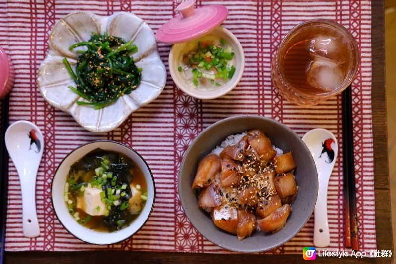 自家製日式定食🤤