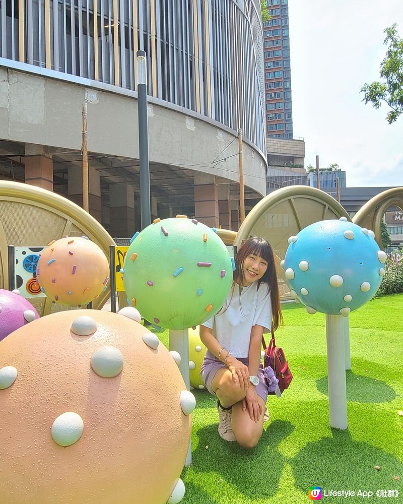 元朗親子好去處🍭  地下園林棒棒糖公園