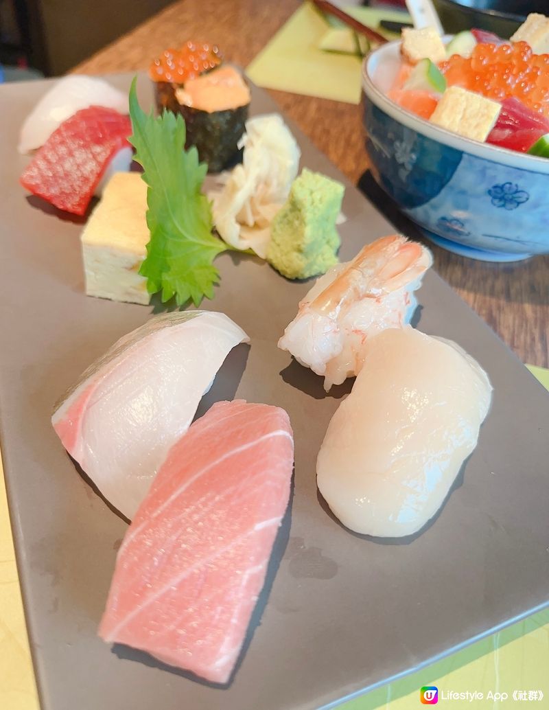 中環高質日本魚生🍣🍱定食