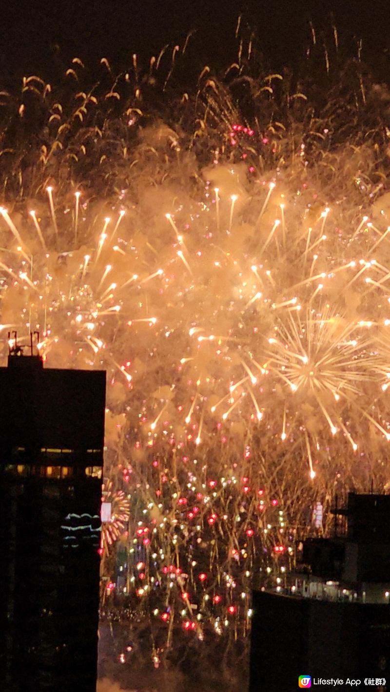 久違的國慶煙花匯演🎆
