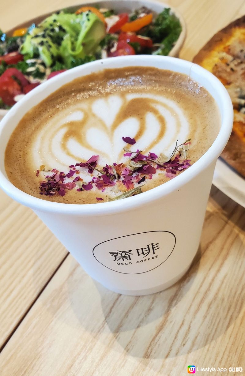 用心小店的 Rose Latte ❤☕