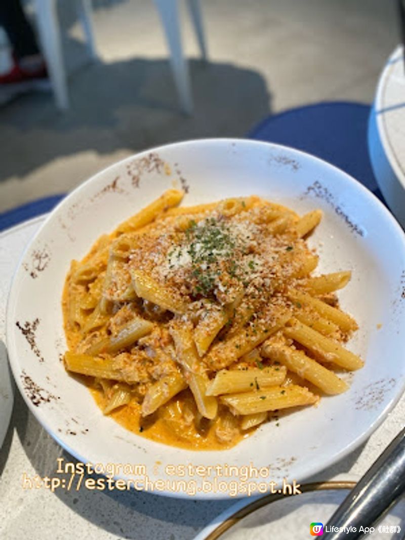 【觀塘 食記】週末嘆個 brunch 先 ♥ Crab Meat Penne。意式辣肉腸薄餅 ♥ Flames 海濱匯