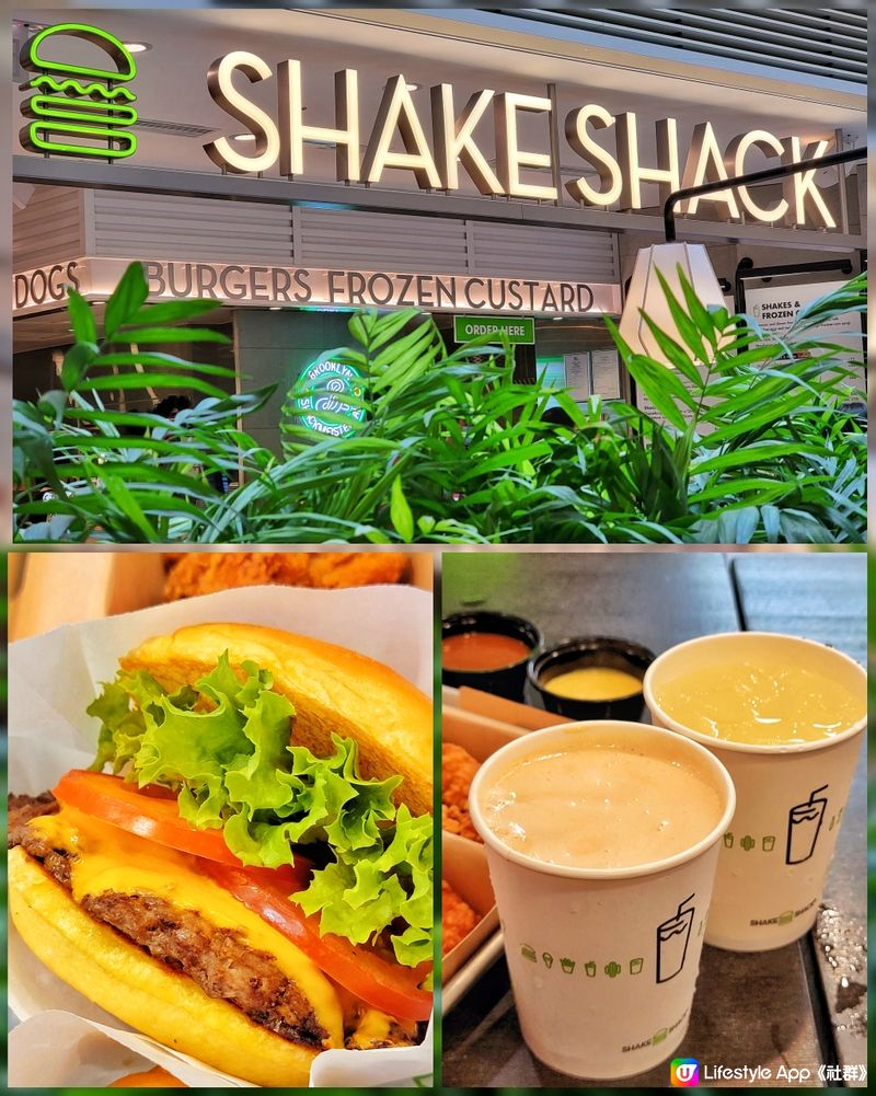 要數好食burger，一定有shake shack份。去開圓...