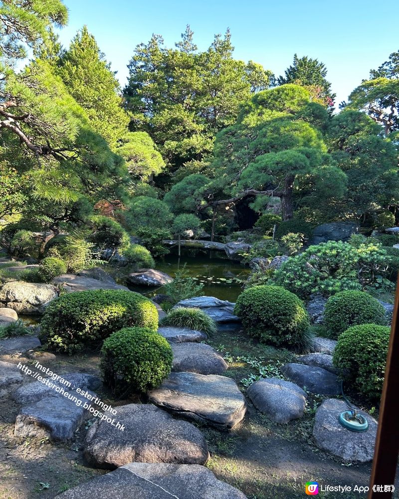 參觀傳統日本宅邸 💕 邊欣賞庭園美景 ☕️ 邊享用茶點