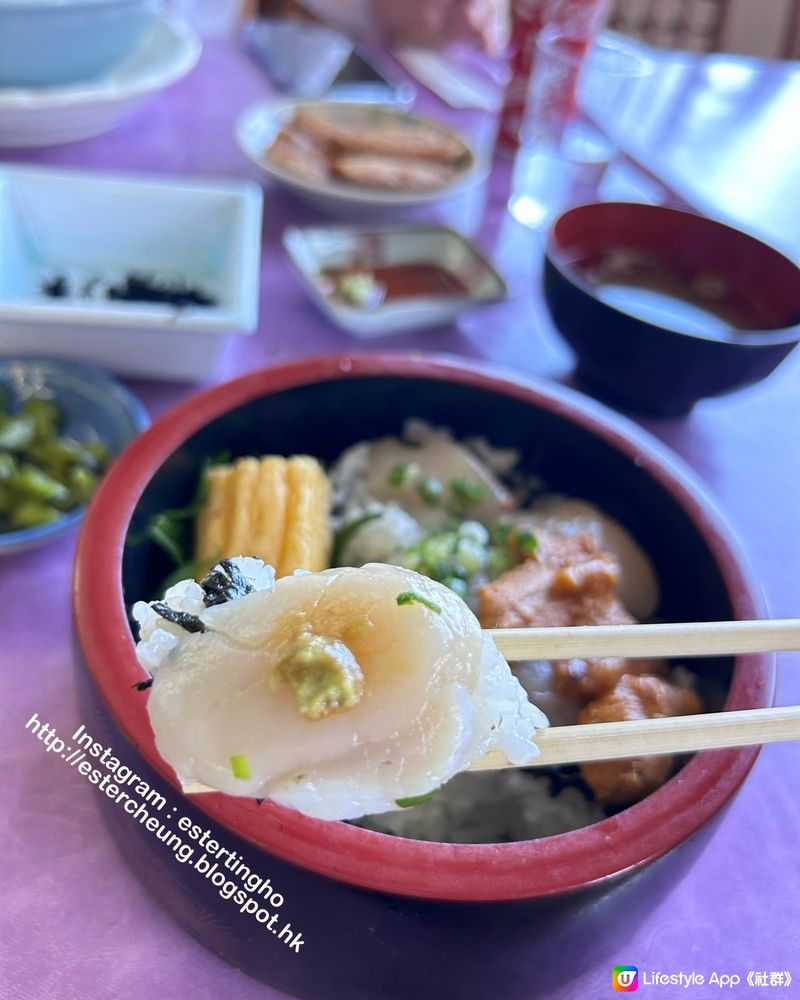 東京近郊💕 銚子。望著海景食午餐 🍱 海膽帆立貝丼