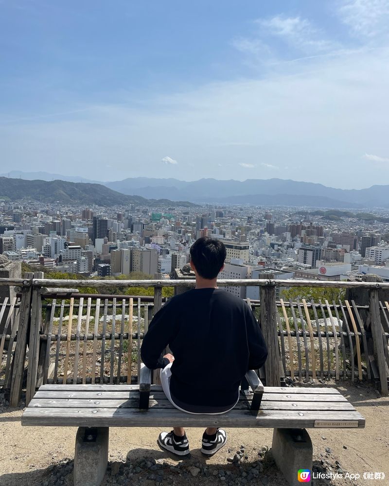 愛媛縣景點🏯松山城賞櫻🌸