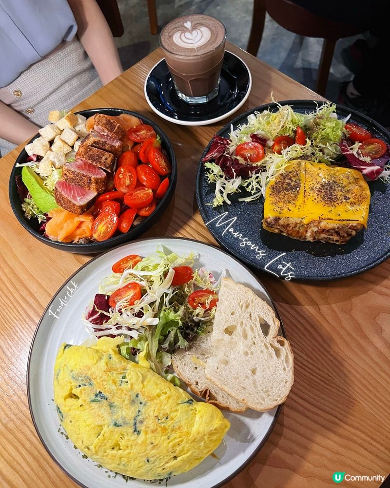 多次回訪的休閒文青咖啡室🥗很多健康輕食的選擇☕️