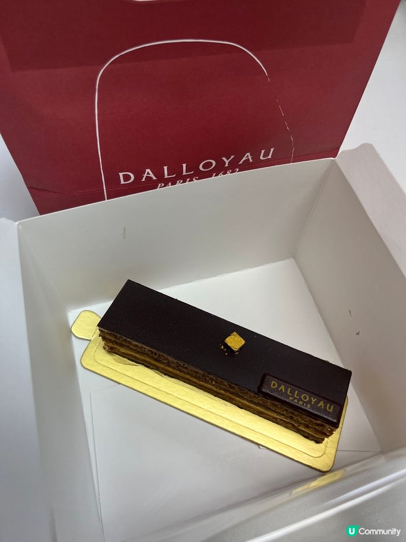 最著名的 Opera Cake (歌劇院蛋糕) $58