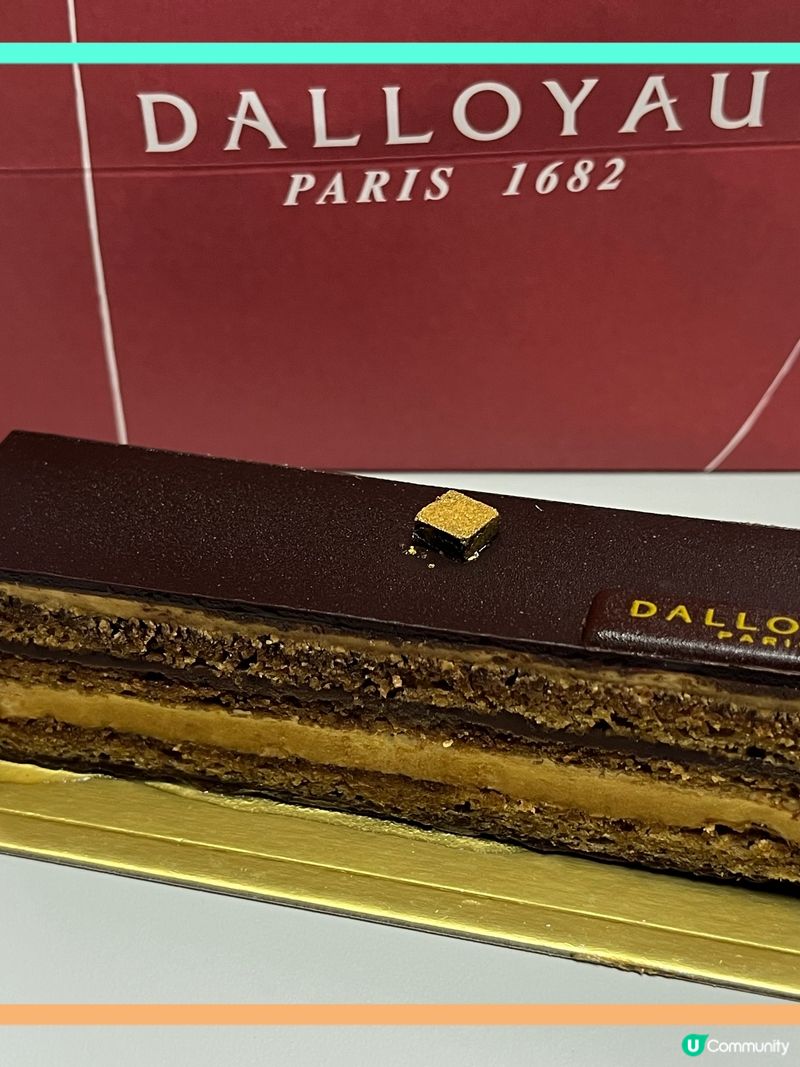 最著名的 Opera Cake (歌劇院蛋糕) $58