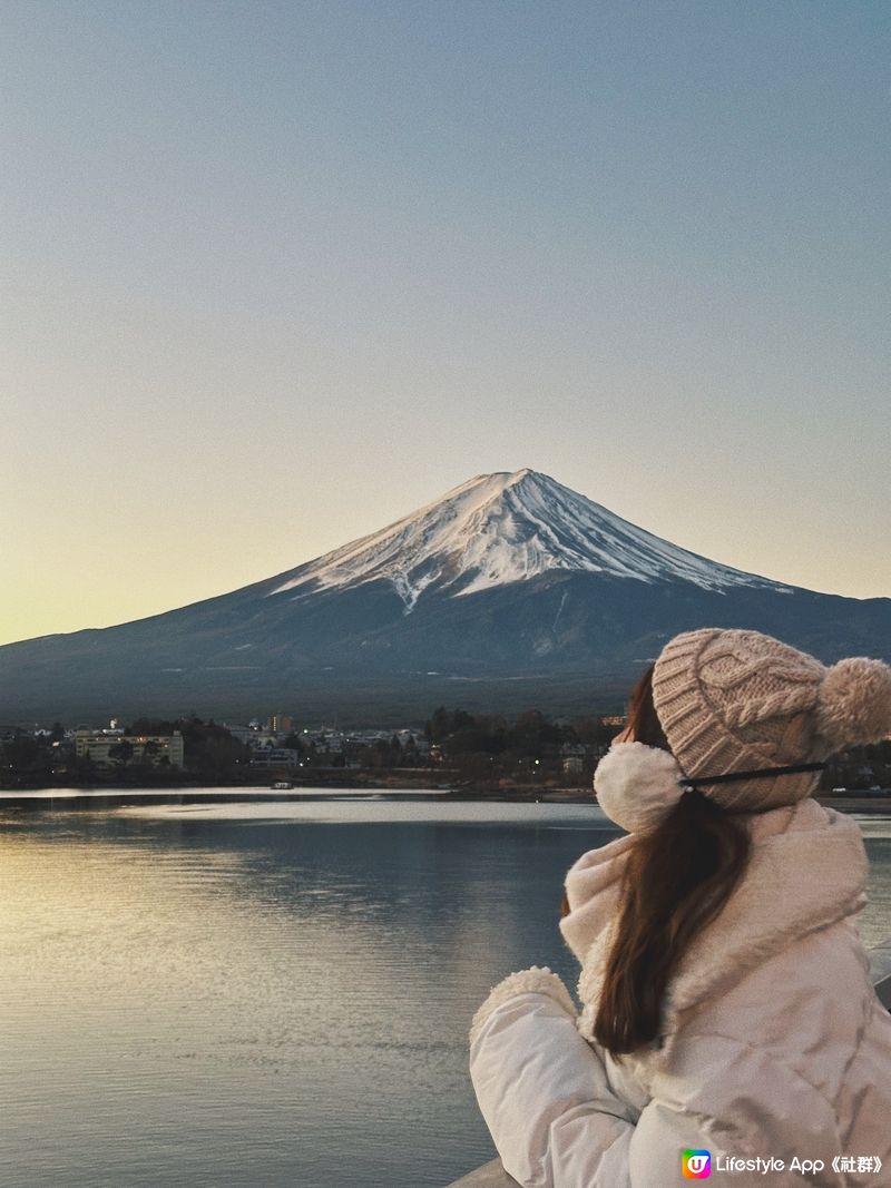 運氣好才看得見的Mount Fuji🗻