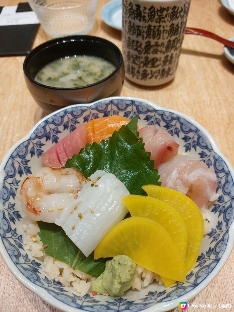 午市魚生飯定食