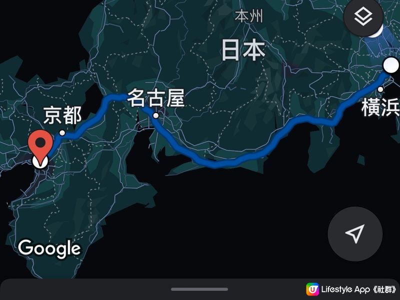 從東京到名古屋如何看到富士山？