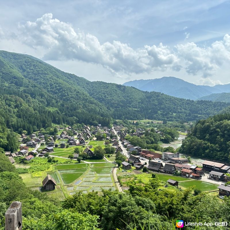 白川鄉合掌村，美到暈😍