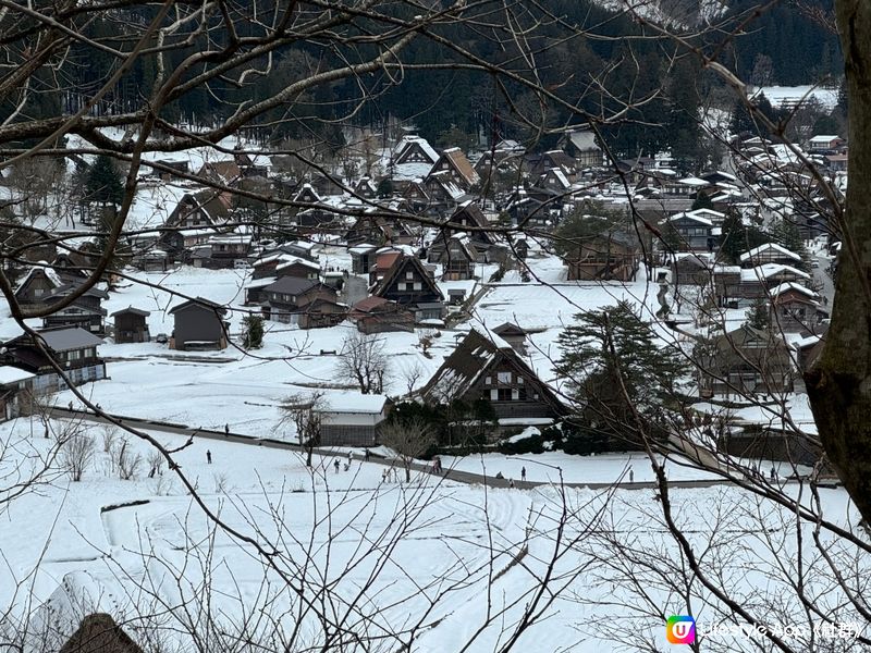 雪白綿綿的世界景點 白川鄉