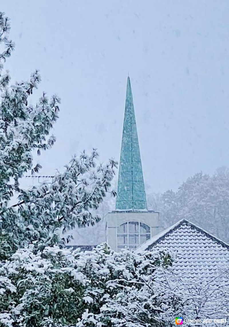 欣賞英國雪後仙境