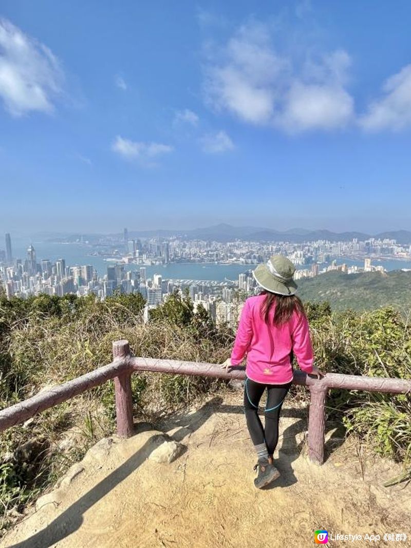 渣甸山一個半小時遠足｜欣賞維港兩岸景致｜踏足「懸空棧道」