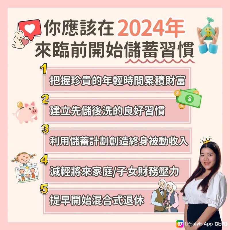 【2024年來臨前🚀開始儲蓄習慣】